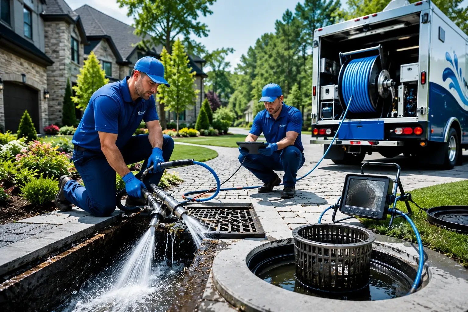Local outdoor drain cleaning professionals in Husser, LA