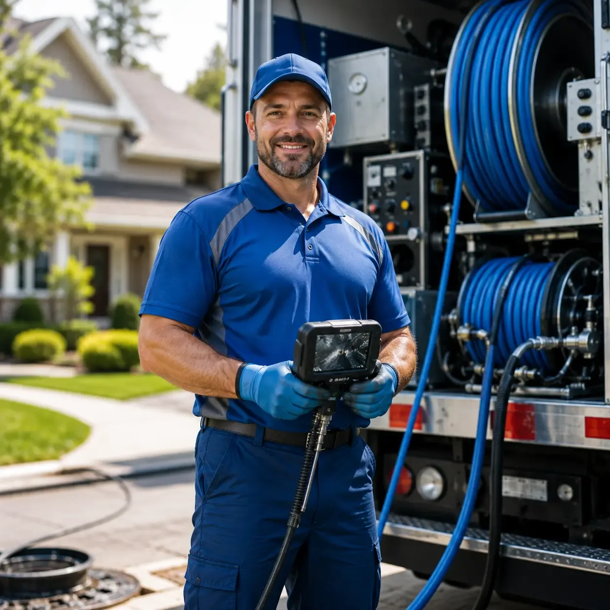 Local outdoor drain cleaning specialists in Husser, LA